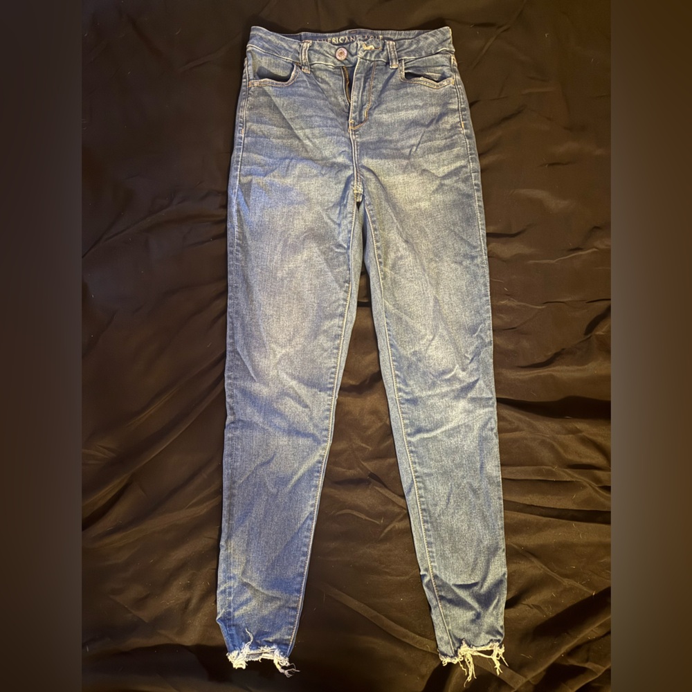 American Eagle High Waited Curvy Skinny Jeans
